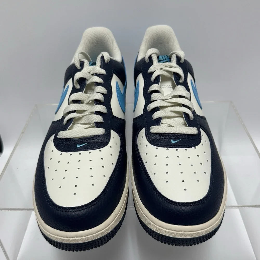 Brand New Nike Air Force 1 '07  Armory Navy Blue Sail HJ9291-478 Men's Size 11
